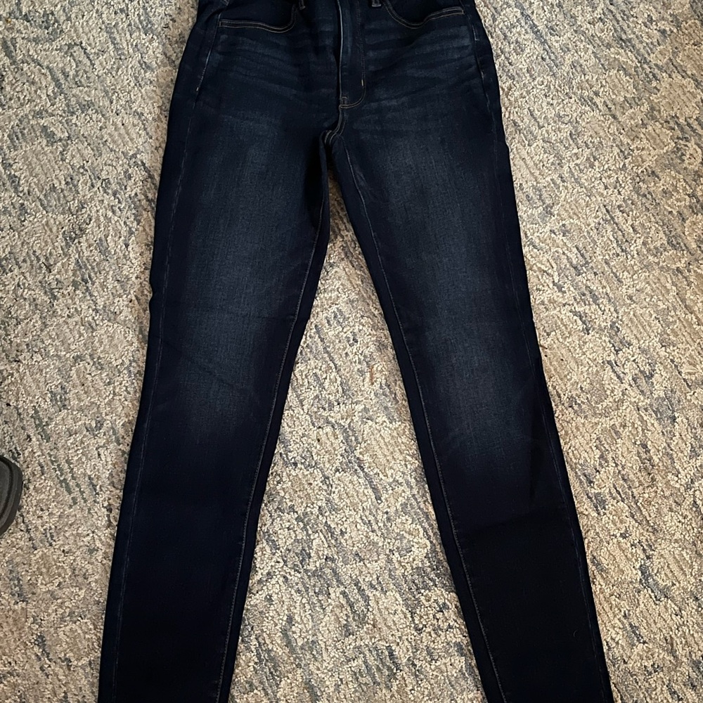 American Eagle Outfitters Dark Blue Skinny Jeans